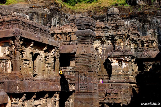Ellora UNESCO world heritage sites in India