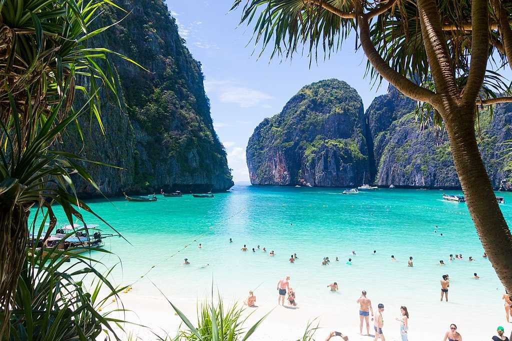 Maya Bay Island Beach