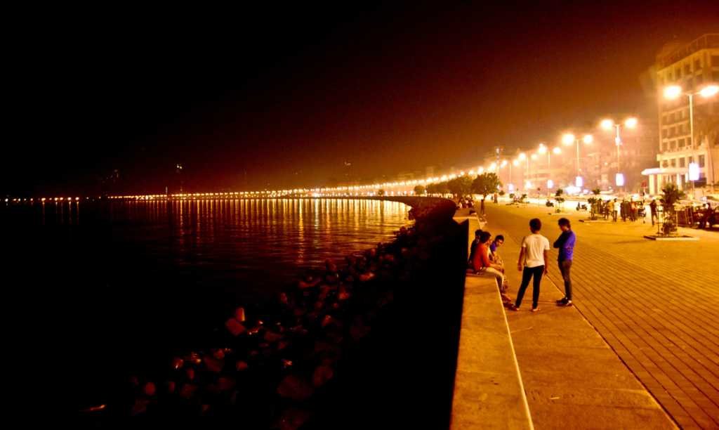 Marine Drive at Night